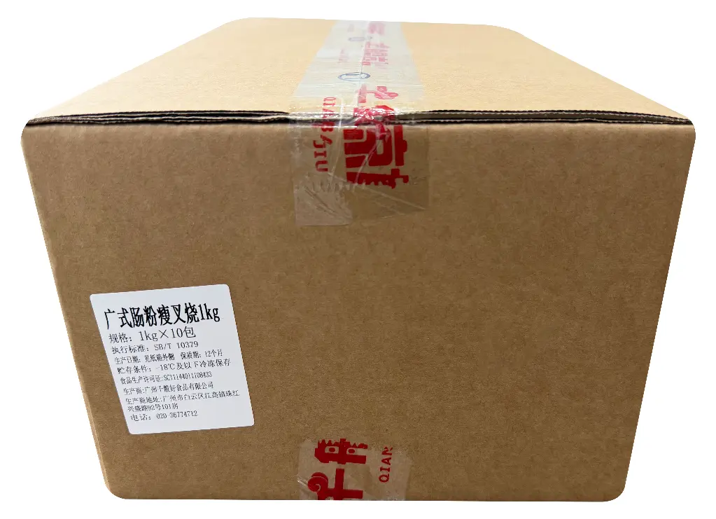 广式肠粉瘦叉烧1kg 纸箱侧面.webp