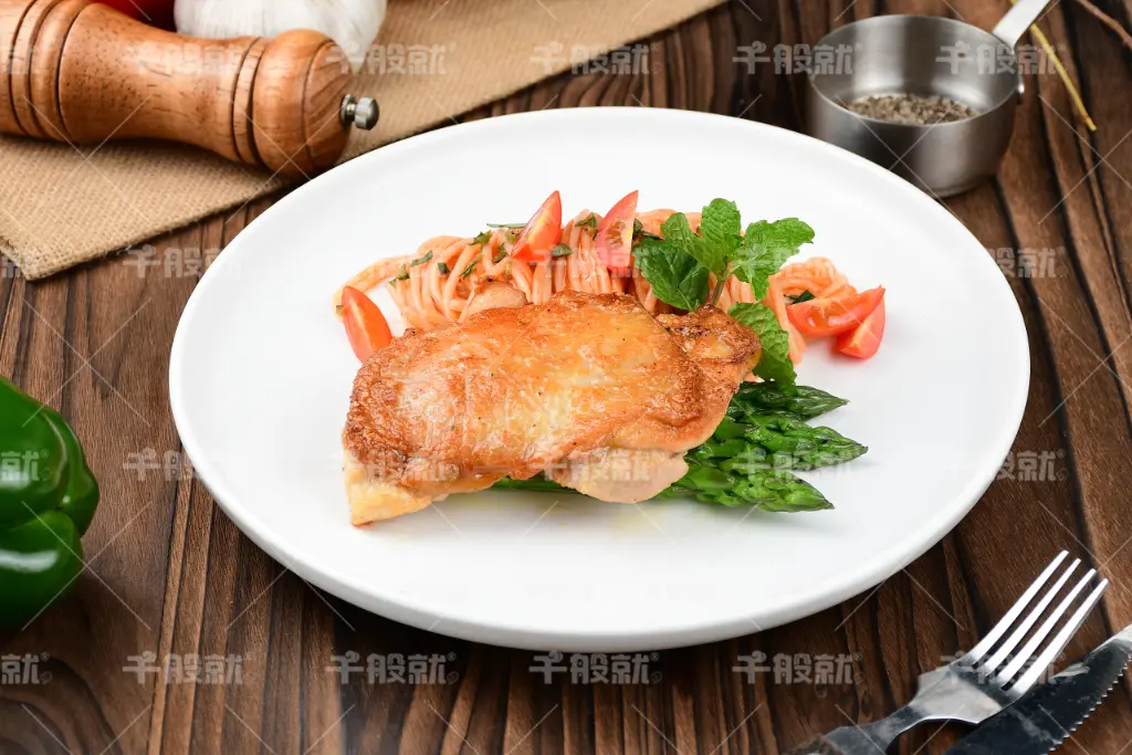 西式香煎脆皮鸡腿扒1.webp