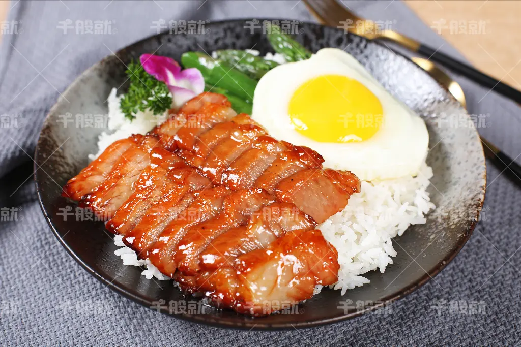 港式快餐蜜汁叉烧片1kg