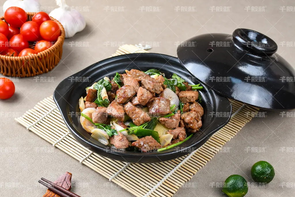 黑椒小炒牛肉粒500g