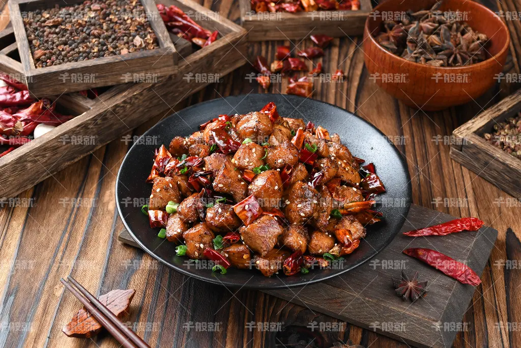 黑椒猪里脊肉粒1kg
