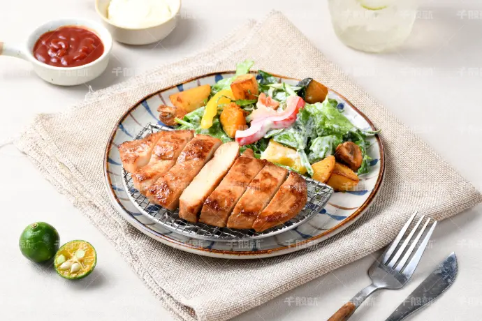 照烧爽脆鸡胸扒1kg