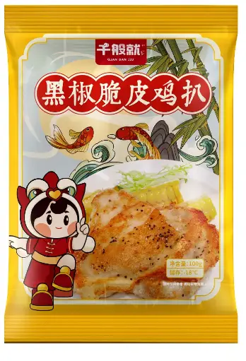 LS黑椒脆皮鸡扒150g