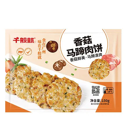 SC百搭香菇马蹄肉饼150g