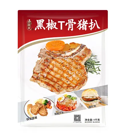 黑椒T骨猪扒1kg